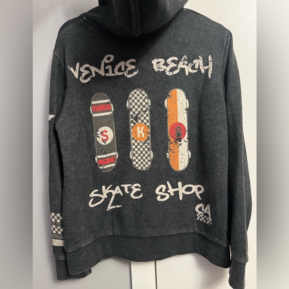 Butter boy zip up hoodie